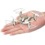 Newest Syma X20 Mini Pocket Drone Headless Mode 2.4Ghz Nano LED RC Quadcopter Altitude Hold Gold