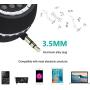 INTSUN Mini Portable Speaker, 3W Mobile Phone Speaker Line-in Speaker Built in 350mAh Lithium Battery with Clear Bass 3.5mm AUX Audio Interface, Plug and Play for iPhone, Smartphone, IPad, Computer