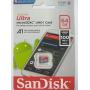 SanDisk 64GB SDXC Micro Ultra Memory Card Works with Samsung Galaxy A10, A20, A70 Cell Phone Class 10 (SDSQUAR-064G-GN6MN) Bundle with (1) Everything But Stromboli MicroSD and SD Card Reader