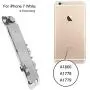 Screen Replacement for iPhone 7 White 4.7in,Complete LCD Display for A1660, A1778, A1779 Full Frame Assembly with OEM Front Camera Proximity Sensor Earpiece Speaker Repair Tool