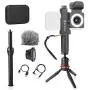 Movo SmartCine Smartphone Video Kit Tripod Bundle - All-in-One Grip Rig, Tripod, Microphone, Light, Lenses - for TIK Tok, Vlogging, Makeup, Tutorials, YouTube - Compatible with iPhone and Android Movo SmartCine Smartphone Video Kit Tripod Bundle - All-in-One Grip Rig, Tripod, Microphone, Light, Lenses - for TIK Tok, Vlogging, Makeup, Tutorials, YouTube - Compatible with iPhone and Android