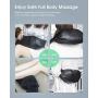 VeagleFly Neck and Shoulder Massager with Heat, Deep Tissue Back Massager with 3D Powerful Kneading Nodes, Relax Body and Relieve Pain at Home, Car and Office