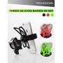 Bike Phone Mount for any Smart Phone: iPhone 11 PRO Max XS XR X 8 7 6 5 Plus Samsung Galaxy S20 S10 S9 S8 S7 S6 S5 Edge, LG. Motorcycle, Bicycle Phone Mount. Mountain Bike Mount. Bike Accessories