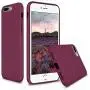 Vooii iPhone 8 Plus Case, iPhone 7 Plus Case, Soft Silicone Gel Rubber Bumper Case Microfiber Lining Hard Shell Shockproof Full-Body Protective Case Cover for iPhone 7 Plus /8 Plus - Burgundy Vooii iPhone 8 Plus Case, iPhone 7 Plus Case, Soft Silicone Gel Rubber Bumper Case Microfiber Lining Hard Shell Shockproof Full-Body Protective Case Cover for iPhone 7 Plus /8 Plus - Burgundy