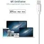 MFi Certified iPhone Charger Cable - Marchpower Lightning Cable 3Pack 3FT 6FT 9FT Extra Long iPhone Cord Fast Charging Cable for iPhone Xs Max XS XR X 8 7 6S 6 Plus SE 5S 5C 5 iPad iPod - White