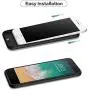 Battery case for iPhone 8 Plus/7 Plus/6 Plus/6s Plus,Xooparc 8500mAh Charging Case Portable Charger Case Rechargeable Extended Battery Pack for 6s Plus/ 6 Plus/ 7 Plus/ 8 Plus(5.5) Backup (Black) Battery case for iPhone 8 Plus/7 Plus/6 Plus/6s Plus,Xooparc 8500mAh Charging Case Portable Charger Case Rechargeable Extended Battery Pack for 6s Plus/ 6 Plus/ 7 Plus/ 8 Plus(5.5) Backup (Black)
