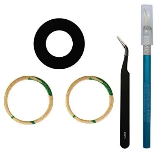 Vimour OEM Original Back Rear Camera Glass Lens Replacement with Adhesive and Repair Toolkit for iPhone 7 and iPhone 8 4.7 inches