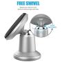 Magnetic Mount, WizGear Universal Stick On Metal Dashboard Magnetic Car Mount Holder, for Cell Phones and Mini Tablets with Fast Swift-snap Technology (Silver)