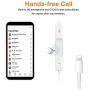 Headphones for iPhone, ZDAGO Phone Headphones with Microphone, HiFi Stereo in-Ear Earbuds for Phone 11 Pro, Phone X/XS Max/XR, Phone 8/8 Plus, Phone 7/7 Plus, Pad, Pod