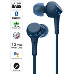Sony WI-XB400 Wireless in-Ear Extra Bass Headset/Headphones with mic for Phone Call, Blue (WIXB400/L)