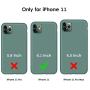 DTTO iPhone 11 Case, [Romance Series] Full Covered Shockproof Silicone Cover [Enhanced Camera and Screen Protection] with Honeycomb Grid Pattern Cushion for Apple iPhone 11 6.1” 2019, Midnight Green