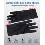 LANYI Running Sports Gloves Compression Lightweight Windproof Anti-Slip Touchscreen Warm Liner Cycling Work Gloves Men Women