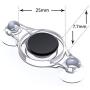 Mobile Game Rocker Tablets Suction Cup Mini Light Weight Plastic Portable Reusable Gaming Trigger Phone Game Durable Shooter Controller Washable Random Colors