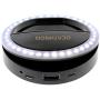Ring Light Compatiable for iPhone, Rechargeable LED Selfie Fill Light Circle Light for iPhone 7 Plus/7/iPhone 6s/6/Samsung Galaxy S7/S6 Edge/S6(Black)
