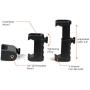 Photography & Cinema Pistol Grip KIT - Ergonomic Stability/Tripod Cold Shoe Mount for Camera or Phone/Easy Adjust & Clamp/Versatile Attachment/Professional Photo & Video Shots