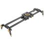 Neewer 31.5 inches/80 centimeters Carbon Fiber Camera Track Slider Video Stabilizer Rail with 6 Bearings for DSLR Camera DV Video Camcorder Film Photography, Load up to 17.5 pounds/8 kilograms