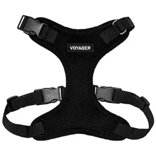 Voyager Step-in Lock Pet Harness – All Weather Mesh, Adjustable Step in Harness for Cats and Dogs by Best Pet Supplies Voyager Step-in Lock Pet Harness – All Weather Mesh, Adjustable Step in Harness for Cats and Dogs by Best Pet Supplies