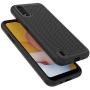 Galaxy A01 Case with Tempered Glass Screen Protector [2 Pack], Dahkoiz Armor Defender Cover Samsung Galaxy A01 Cases Dual Layer Hybrid Protective Phone Case for Samsung Galaxy A01, Black