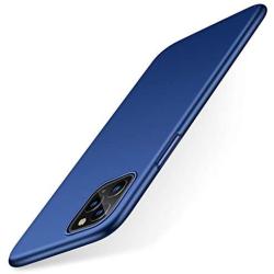 TORRAS Slim Fit iPhone 11 Pro Max Case, Hard Plastic PC Super Thin Mobile Phone Cover Case with Matte Finish Coating Grip Compatible with iPhone 11 Pro Max 2019, Navy Blue