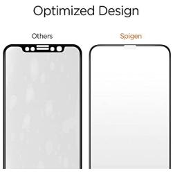 Spigen Tempered Glass Screen Protector Designed for iPhone Xs (2018) / iPhone X (2017) [2 Pack] - Maximum Protection