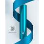 Lipstick Battery Charger 3350mAh Xcentz, Mini Portable Charger Compact External Battery Premium Aluminum with Flashlight Pocket Power Bank Phone Charger for iPhone Samsung Android Smartphone(Blue)