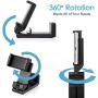 unitron world Cell Phone Stand Phone Holder for Desk Airplane Flight Adjustable Portable Phone Stand for Bed Compatible with iPhone 11 Pro X XS MAX XR 8 7 6 Android Phone Pixel Samsung Galaxy Note