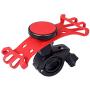 Smdoxi Silicone fixed mobile phone holder, navigation bracket, bicycle riding accessories, mountain bike handle mobile phone holder, baby carriage stroller bracket