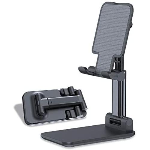 Sexeeg Portable Phone Stand for Desk, Adjustable Foldable Holder for Tablet & Phone, Business Gift, Handheld Sized, Travel