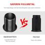 Quick Charge 3.0 Car Charger, 12V/24V 35W QC3.0/2.0 USB Charger Socket, 3 USB Charger Socket Power Outlet Fast Charge with Wire Fuse Aluminum Car Boat Marine ATV Bus Truck Golf Cart and More(Black