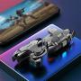 EMISH PUBG Mobile Game Controller Gamepad Trigger Aim Button L1R1 Shooter Joystick for iPhone Android Phone Game Pad Accesorios