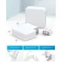 96W USB-C Power Adapter, Compatible with Macbook Pro & Air Charger, Works With USB C 96W & 87W & 61W & 30W & 29W PD Power Delivery Fast Charging For Macbook Pro 13 15 16" 2016Late Mac Air 2018Late