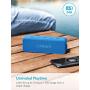 Anker Soundcore 2 12W Portable Wireless Bluetooth Speaker: Better Bass, 24-Hour Playtime, 66ft Bluetooth Range, IPX7 Water Resistance & Built-in Mic, Dual-Driver Speaker for Beach, Travel, Party- Blue