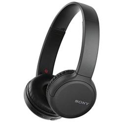 Sony Wireless Headphones WH-CH510: Wireless Bluetooth On-Ear Headset with Mic for phone-call, Black
