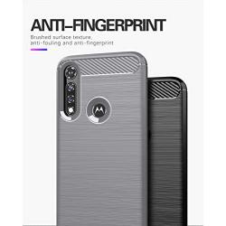 Moto G Power case,Motorola G Power case,with HD Screen Protector,MAIKEZI Soft TPU Slim Fashion Non-Slip Protective Phone Case Cover for Motorola Moto G Power 2020(Gray Brushed TPU)