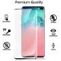 [2 Pack] Galaxy S10 Plus Tempered Glass Screen Protector [Fingerprint Support] [Anti-Fingerprint] [No Bubble] [Full Coverage] for Samsung Galaxy S10 Plus Screen Protector