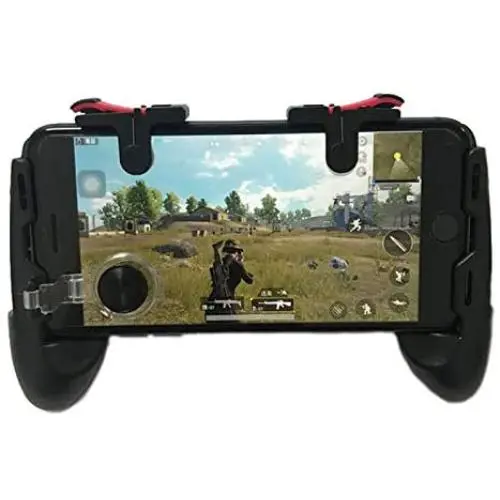 Alician Universal Mobile Game Controller Phone Grip with Joystick/Fire Buttons for 5.0~6.0 Inch Mobile Phone Android iOS Gamepad Alician Universal Mobile Game Controller Phone Grip with Joystick/Fire Buttons for 5.0~6.0 Inch Mobile Phone Android iOS Gamepad