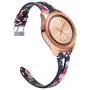 Sankel Leather Strap Compatible for Samsung Galaxy Watch 3 41mm/Active 2 Bands,Women 20mm Slim Leather Wristband Replacement for Galaxy Watch Active 40mm/Galaxy Watch 42mm/Gear Sport(Black/Floral) Sankel Leather Strap Compatible for Samsung Galaxy Watch 3 41mm/Active 2 Bands,Women 20mm Slim Leather Wristband Replacement for Galaxy Watch Active 40mm/Galaxy Watch 42mm/Gear Sport(Black/Floral)