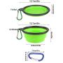 Portable Dog Water Bottle with Collapsible Bowl, FineGood 2.76" Big Trough 12OZ Leak Proof Pet Travel Drinking Bottle for Small Cat Puppy for Outdoor Hiking Walking