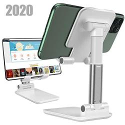 Cell Phone Stand,Angle Height Adjustable Cell Phone sStand for Desk,Fully Foldable Phone Holder Stamd,Cradle,Dock,Tablet Stand,Compatible with All MobilePhone/iPad/Kindle/Tablet