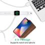 Watch Charger Wireless Charging Cable Magnetic Compatible with Watch Series 5 4 3 2 1 (4.92ft) White