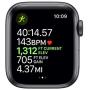 Apple Watch Series 5 (GPS, 44MM) - Space Gray Aluminum Case with Black Sport Band (Renewed)