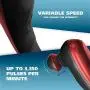 Wahl 04290-2101 Deep Tissue Percussion Therapeutic Handheld Massager – Variable Intensity to Relieve Pain in the Back, Neck, Leg, Foot, Shoulders, Muscles, Tendinitis, & Arthritis, Red Metallic Wahl 04290-2101 Deep Tissue Percussion Therapeutic Handheld Massager – Variable Intensity to Relieve Pain in the Back, Neck, Leg, Foot, Shoulders, Muscles, Tendinitis, & Arthritis, Red Metallic