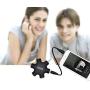 Headphone Splitter,ONXE 3.5mm Stereo Audio Headset Adapter,5 Way 1 Male to 2 3 4 5 Female Splitter Cable for iPod,Mp3 Player,Mobile Phone,Laptop,PC,Headphones,Speakers（Black）