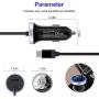 USB C Car Charger, 3.4A Fast Charging USB Car Adapter with 3ft USB Type C Cable for Samsung Galaxy S20+ S20 S10 Plus S10e S9 S8 A51 Note 10+ A20 A10e Google Pixel 3A 4 XL LG Stylo 4 5 6 K51 G7 G8