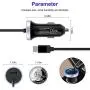 USB C Car Charger, 3.4A Fast Charging USB Car Adapter with 3ft USB Type C Cable for Samsung Galaxy S20+ S20 S10 Plus S10e S9 S8 A51 Note 10+ A20 A10e Google Pixel 3A 4 XL LG Stylo 4 5 6 K51 G7 G8