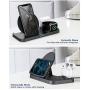 [2020 Latest] Wireless Charger, YEMO 3 in 1 Qi-Certified Wireless Charging Station for AirPods/Apple Watch Series 5/4/3/2/1,Fast Wireless Charging Stand for iPhone 11/11 pro/11 Pro Max/XS Max/XR