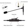 Cable Boom Microphone - Volume Control for Playstation PS4 or Xbox One Controller, PC, Tablet,Laptop, Smartphone - Boompro Gaming Mic Compatible with V-Moda or Most Other 3.5mm Jack Headphone(150CM)