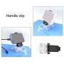 Mobile Phone Clamp Stand Mount Holder for Playstation 4 for PS4 Game Controller Stand Clip Bracket with USB Cable Black