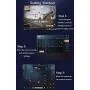 PUBG Mobile Controller - Aovon 4 Modes 16 Shots per Second Auto High Frequency Click L1R1 Fast Shooting Game Trigger Joystick Grip for 4.7-6.5 inch Android iOS Smartphone