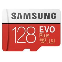 Samsung 128GB EVO Plus Class 10 Micro SDXC with Adapter (MB-MC128GA)